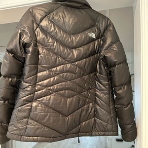 North face black puffer coat